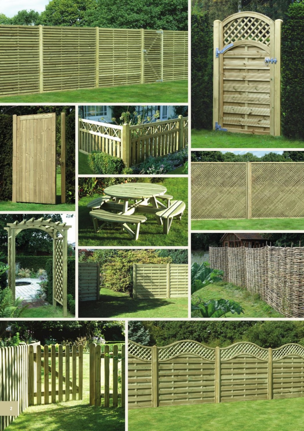 Fence Panel Brochure Cover